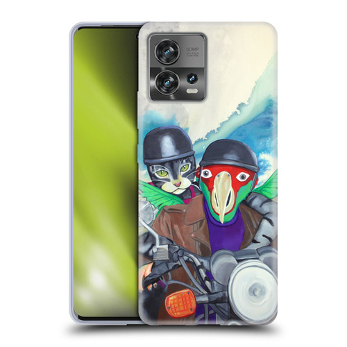 Jody Wright Animals Bikers Different Strokes Soft Gel Case for Motorola Moto Edge 30 Fusion