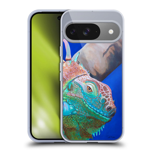 Jody Wright Animals Iguana Attitude Soft Gel Case for Google Pixel 9 / Pixel 9 Pro