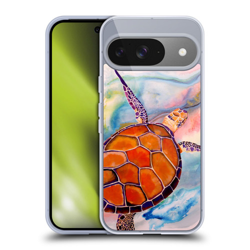 Jody Wright Animals Tranquility Sea Turtle Soft Gel Case for Google Pixel 9 / Pixel 9 Pro