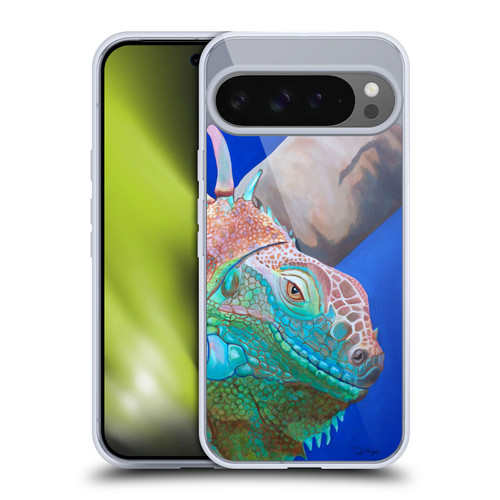 Jody Wright Animals Iguana Attitude Soft Gel Case for Google Pixel 9 Pro XL