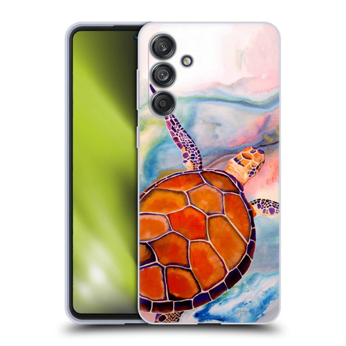 Jody Wright Animals Tranquility Sea Turtle Soft Gel Case for Samsung Galaxy M55 5G