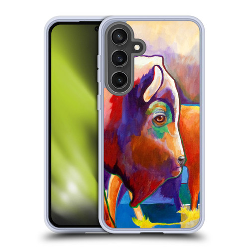 Jody Wright Animals Bison Soft Gel Case for Samsung Galaxy S24 FE
