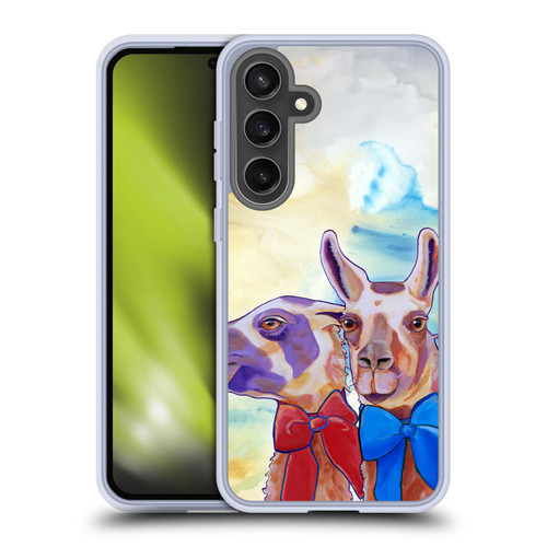 Jody Wright Animals Lovely Llamas Soft Gel Case for Samsung Galaxy S24 FE