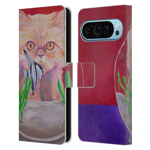 Jody Wright Dog And Cat Collection Infinite Possibilities Leather Book Wallet Case Cover For Google Pixel 9 / Pixel 9 Pro