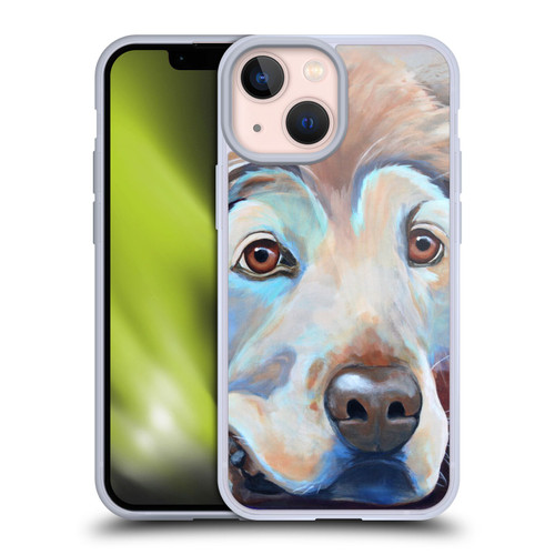 Jody Wright Dog And Cat Collection A Little Rest & Relaxation Soft Gel Case for Apple iPhone 13 Mini
