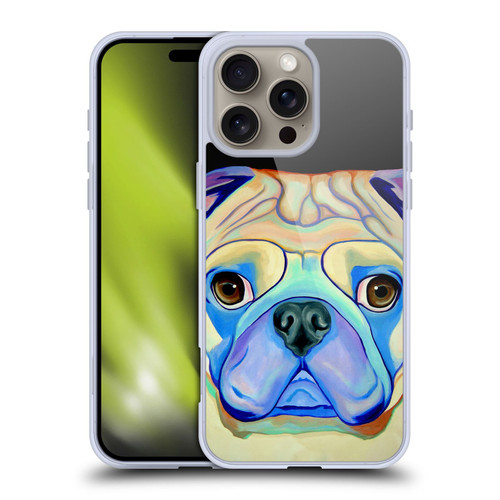 Jody Wright Dog And Cat Collection Pug Soft Gel Case for Apple iPhone 16 Pro Max