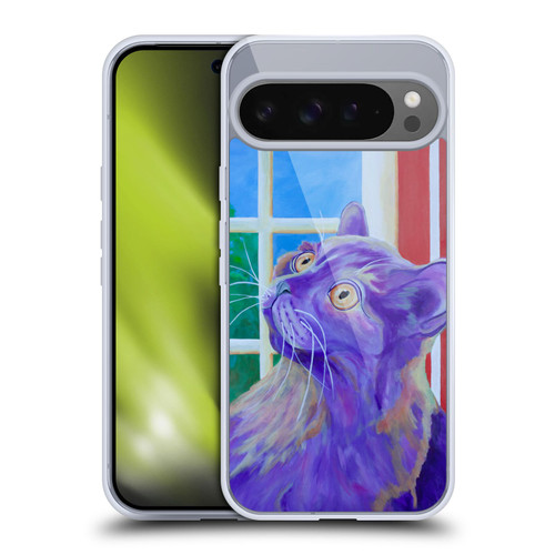 Jody Wright Dog And Cat Collection Just Outside The Window Soft Gel Case for Google Pixel 9 Pro XL