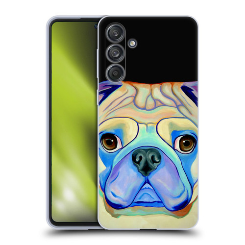 Jody Wright Dog And Cat Collection Pug Soft Gel Case for Samsung Galaxy M55 5G