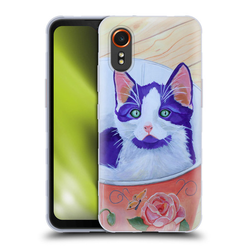 Jody Wright Dog And Cat Collection Bucket Of Love Soft Gel Case for Samsung Galaxy Xcover7 5G
