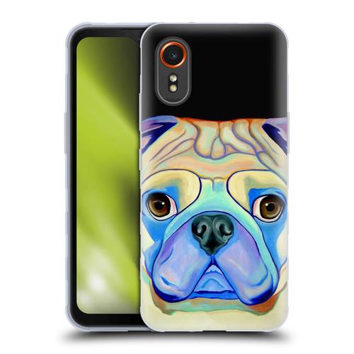 Jody Wright Dog And Cat Collection Pug Soft Gel Case for Samsung Galaxy Xcover7 5G