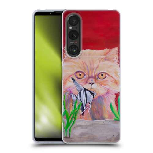Jody Wright Dog And Cat Collection Infinite Possibilities Soft Gel Case for Sony Xperia 1 V 5G
