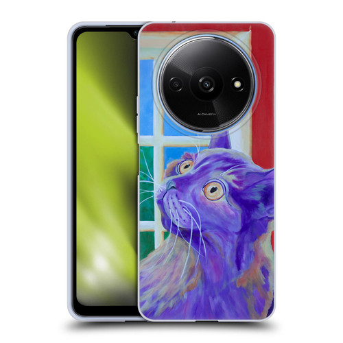 Jody Wright Dog And Cat Collection Just Outside The Window Soft Gel Case for Xiaomi Redmi A3