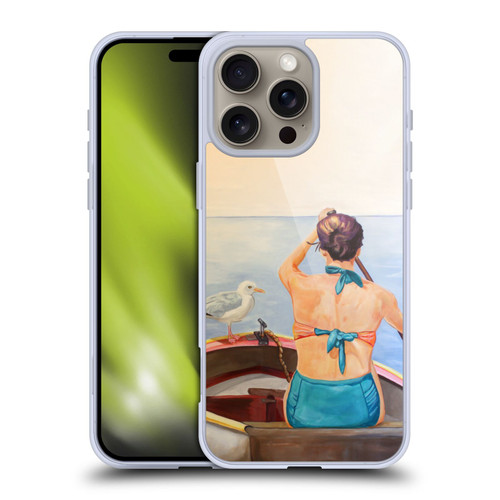 Jody Wright Life Around Us The Woman And Seagul Soft Gel Case for Apple iPhone 16 Pro Max
