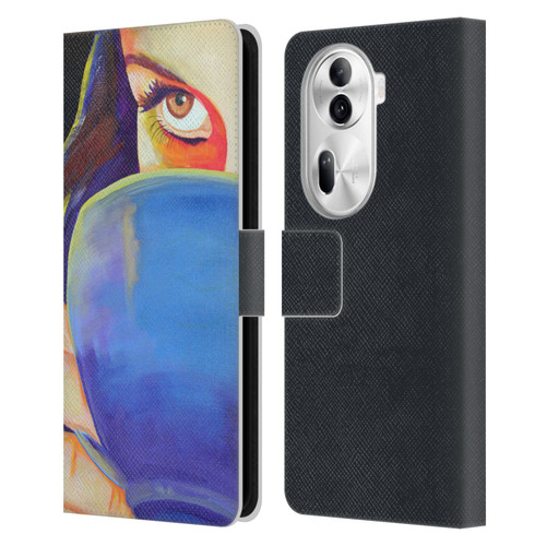 Jody Wright Life Around Us Some Caffeine Required Leather Book Wallet Case Cover For OPPO Reno11