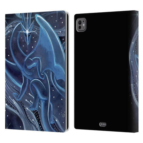 Carla Morrow Dragons I Shall Guide You Leather Book Wallet Case Cover For Apple iPad Pro 11 M4 2024