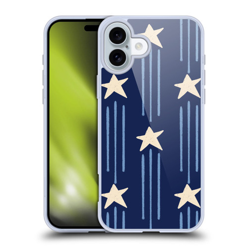Gabriela Thomeu Art Big Dark Star Soft Gel Case for Apple iPhone 16 Plus