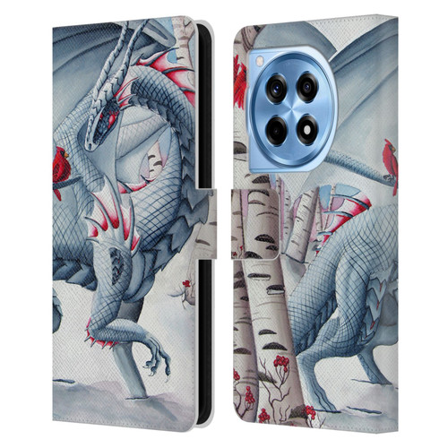 Carla Morrow Dragons Lady Of The Forest Leather Book Wallet Case Cover For OnePlus 12R