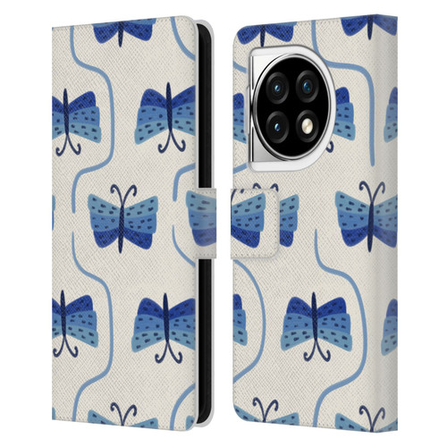 Gabriela Thomeu Art Butterfly Leather Book Wallet Case Cover For OPPO OnePlus Ace 3 5G