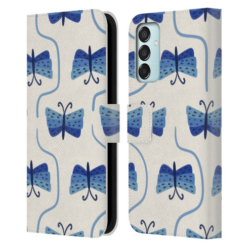 Gabriela Thomeu Art Butterfly Leather Book Wallet Case Cover For Samsung Galaxy M15/F15 5G