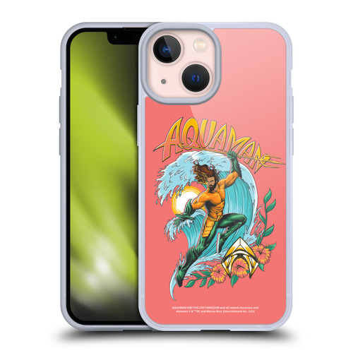 Aquaman And The Lost Kingdom Graphics Arthur Curry Art Soft Gel Case for Apple iPhone 13 Mini