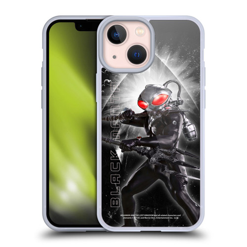 Aquaman And The Lost Kingdom Graphics Black Manta Soft Gel Case for Apple iPhone 13 Mini