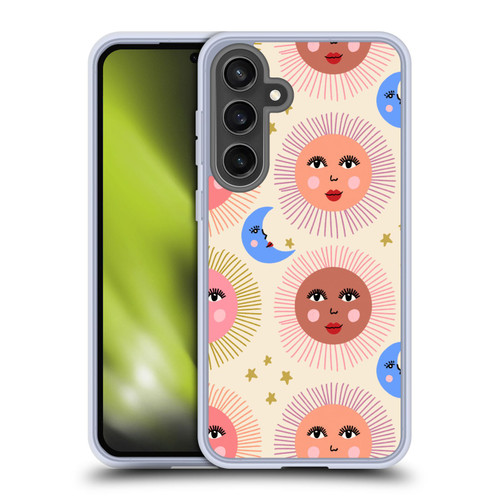 Gabriela Thomeu Art Sun Moon Star Soft Gel Case for Samsung Galaxy S24 FE