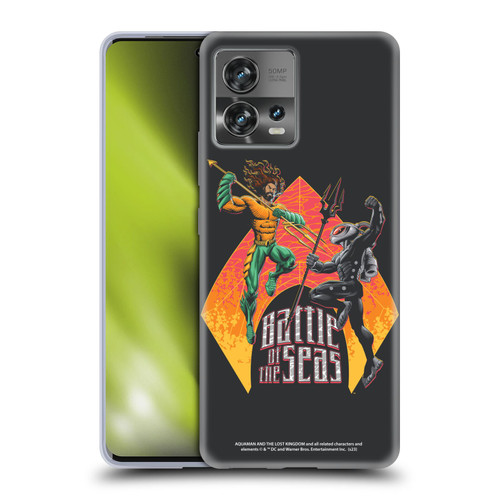 Aquaman And The Lost Kingdom Graphics Battle Of The Seas Soft Gel Case for Motorola Moto Edge 30 Fusion