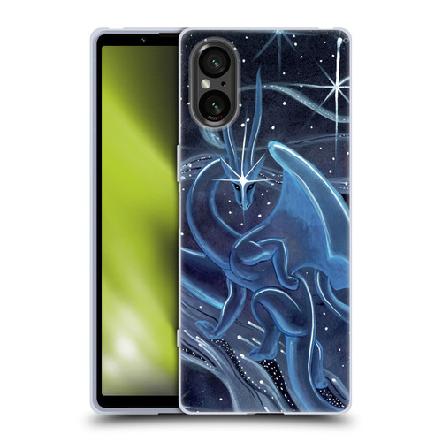 Carla Morrow Dragons I Shall Guide You Soft Gel Case for Sony Xperia 5 V 5G
