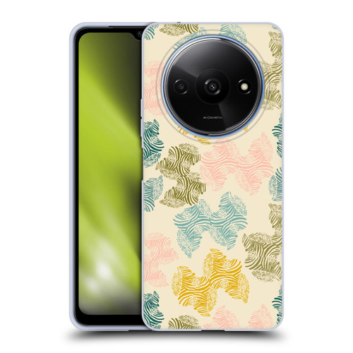 Gabriela Thomeu Art Zebra Green Soft Gel Case for Xiaomi Redmi A3