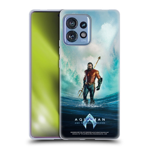 Aquaman And The Lost Kingdom Graphics Poster Soft Gel Case for Motorola Moto Edge 40 Pro
