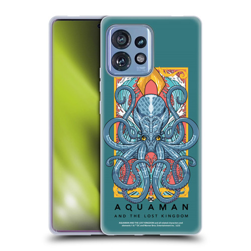 Aquaman And The Lost Kingdom Graphics Topo Soft Gel Case for Motorola Moto Edge 40 Pro