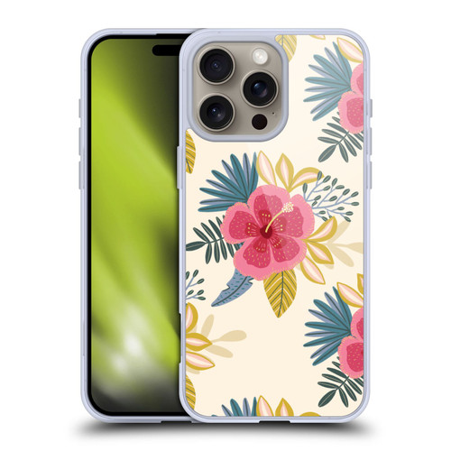Gabriela Thomeu Floral Tropical Soft Gel Case for Apple iPhone 16 Pro Max