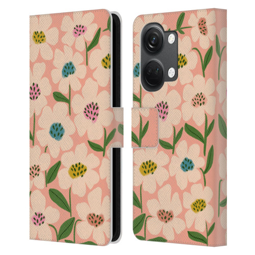 Gabriela Thomeu Floral Blossom Leather Book Wallet Case Cover For OnePlus Nord 3 5G