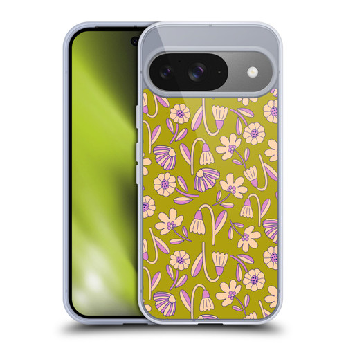 Gabriela Thomeu Floral Art Deco Soft Gel Case for Google Pixel 9 / Pixel 9 Pro