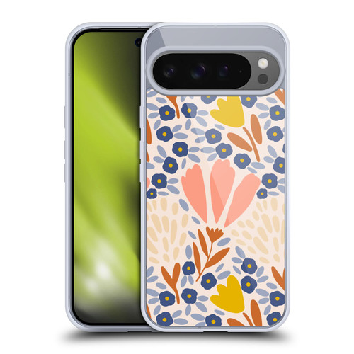 Gabriela Thomeu Floral Spring Flower Field Soft Gel Case for Google Pixel 9 Pro XL