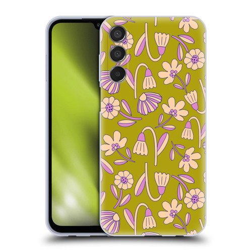 Gabriela Thomeu Floral Art Deco Soft Gel Case for Samsung Galaxy M15/F15 5G