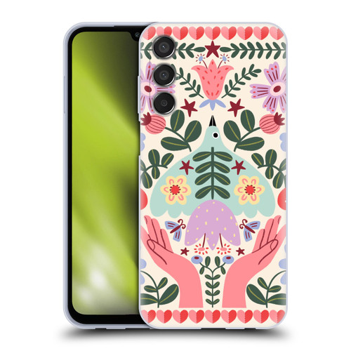 Gabriela Thomeu Floral Folk Flora Soft Gel Case for Samsung Galaxy M15/F15 5G