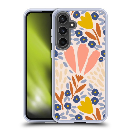 Gabriela Thomeu Floral Spring Flower Field Soft Gel Case for Samsung Galaxy S24 FE