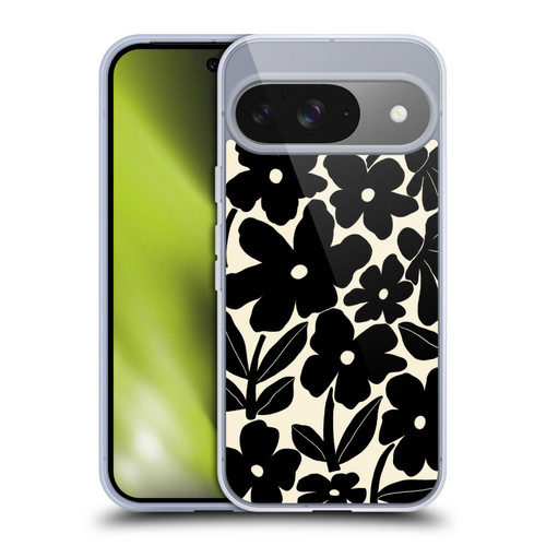 Gabriela Thomeu Retro Black And White Groovy Soft Gel Case for Google Pixel 9 / Pixel 9 Pro