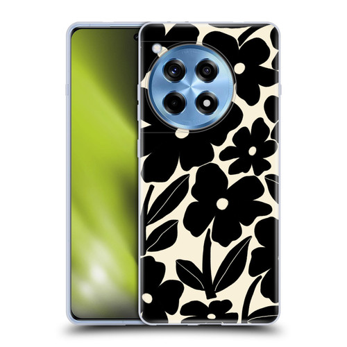 Gabriela Thomeu Retro Black And White Groovy Soft Gel Case for OPPO OnePlus Ace 3 5G