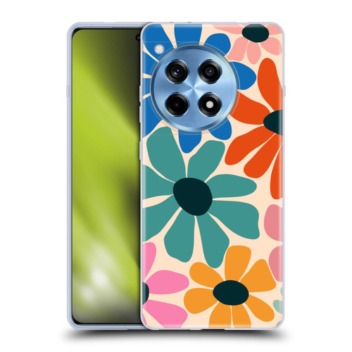 Gabriela Thomeu Retro Fun Floral Rainbow Color Soft Gel Case for OPPO OnePlus Ace 3 5G