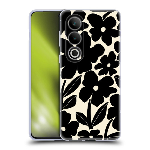 Gabriela Thomeu Retro Black And White Groovy Soft Gel Case for OPPO OnePlus Ace 3V 5G