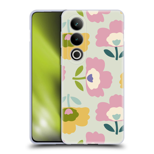 Gabriela Thomeu Retro Scandinavian Floral Soft Gel Case for OPPO OnePlus Ace 3V 5G