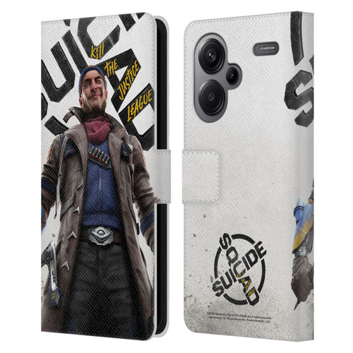 Suicide Squad: Kill The Justice League Key Art Captain Boomerang Leather Book Wallet Case Cover For Xiaomi Redmi Note 13 Pro Plus 5G