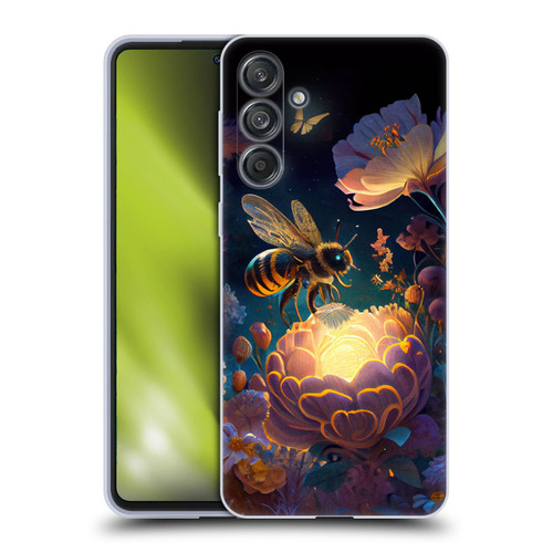 JK Stewart Art Bee Soft Gel Case for Samsung Galaxy M55 5G