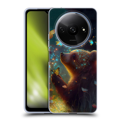 JK Stewart Art Bear Soft Gel Case for Xiaomi Redmi A3