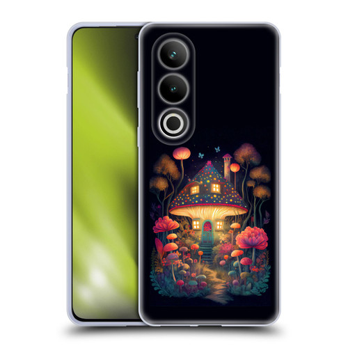 JK Stewart Graphics Mushroom Cottage Night Garden Soft Gel Case for OPPO OnePlus Ace 3V 5G