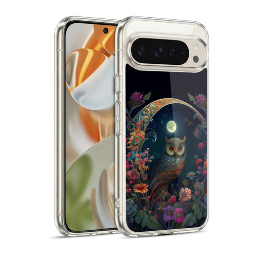 JK Stewart Key Art Owl Soft Gel Case for Google Pixel 9 / Pixel 9 Pro