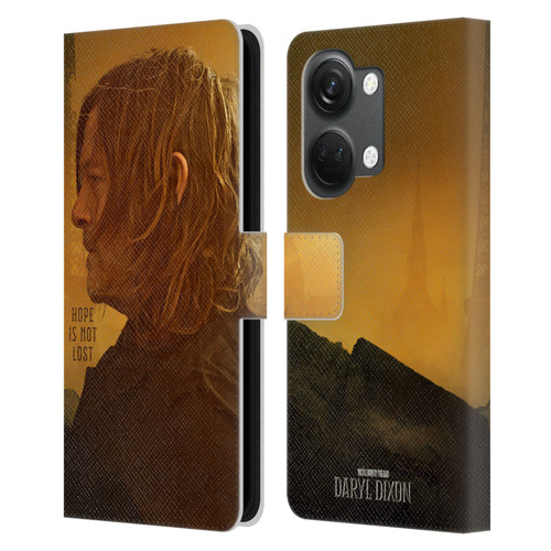 The Walking Dead: Daryl Dixon Key Art Hope Is Not Lost Leather Book Wallet Case Cover For OnePlus Nord 3 5G