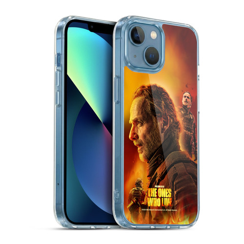 The Walking Dead: The Ones Who Live Key Art Rick Soft Gel Case for Apple iPhone 13 Mini & MagSafe